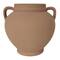 9" Brown Ceramic Jar Planter with Handles by Ashland®